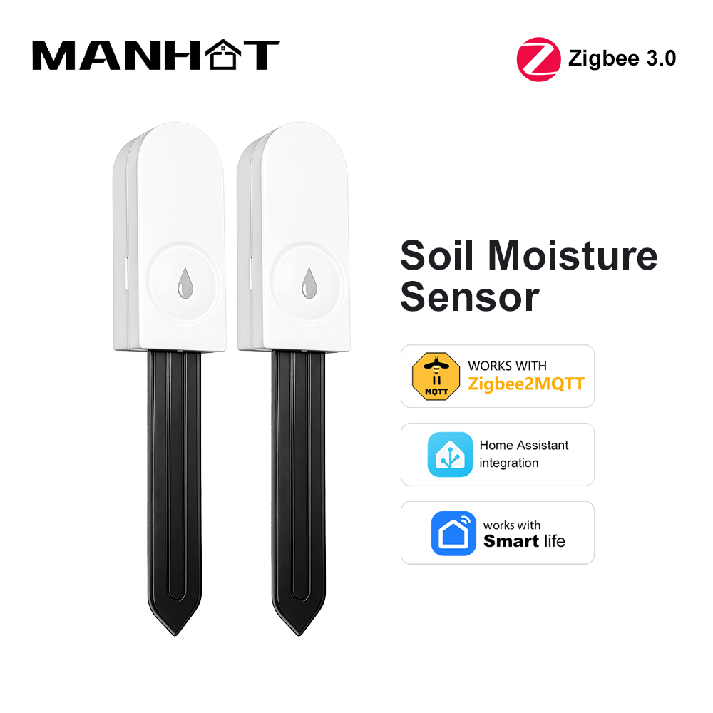 Smart Garden Moisture Sensor - Sensore di Umidità del Suolo Zigbee