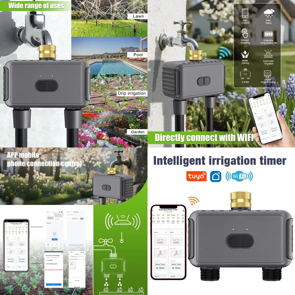 Smart Garden System - Timer per Irrigazione WAP01 con Controllo