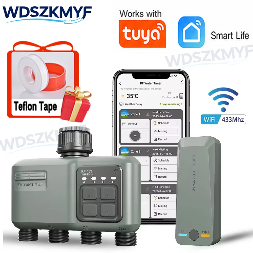 Smart Garden Products - Timer per Irrigazione Smart WiFi RF433