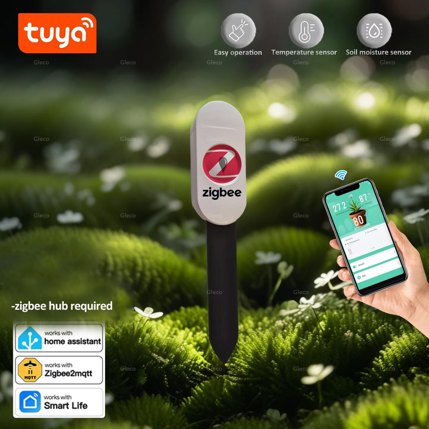 Tester di umidità del terreno  - Smart Garden Moisture Sensor recensione e prezzo