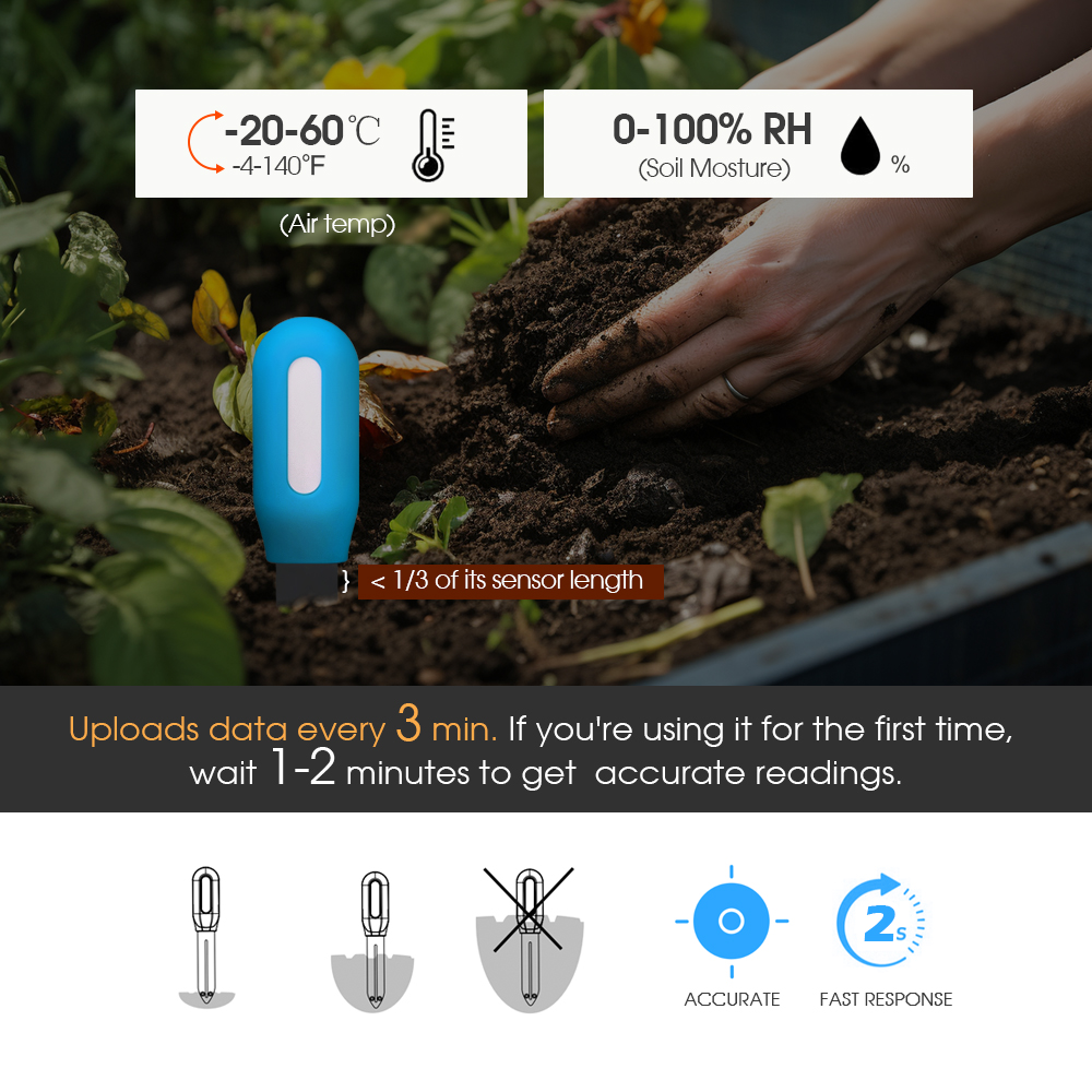 1PCS Tuya Zigbee Sensore del S - Smart Garden Moisture Sensor recensione e prezzo